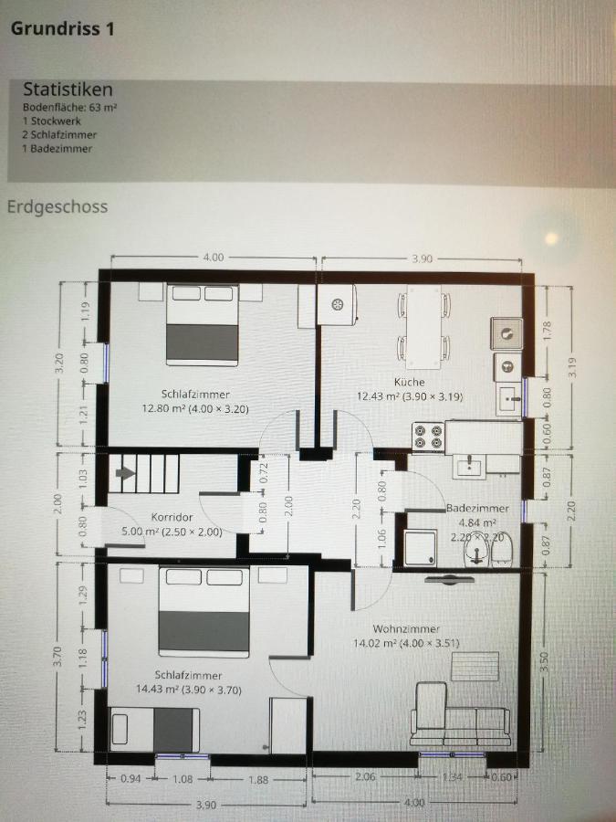 Alice Apartment Kappel-Grafenhausen Exterior foto